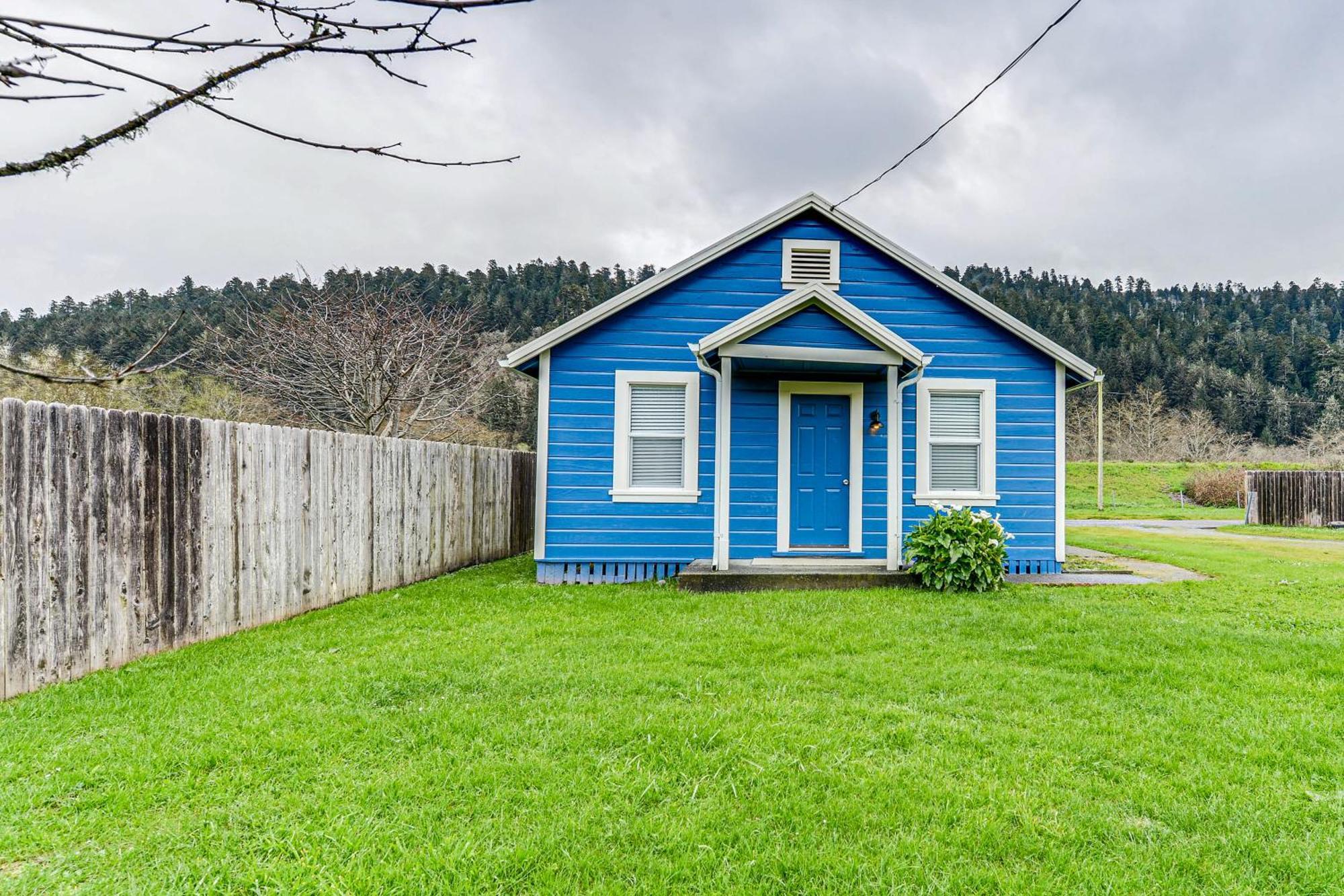 Cozy Norcal Cottage 2 Mi To Redwoods And Beaches! Orick Extérieur photo