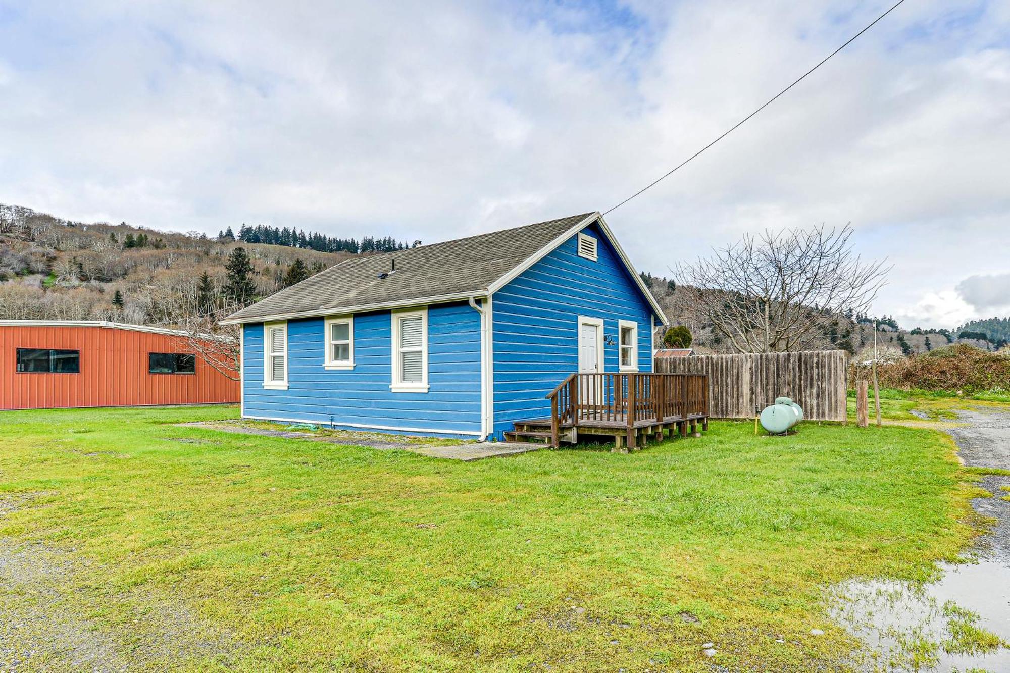 Cozy Norcal Cottage 2 Mi To Redwoods And Beaches! Orick Extérieur photo
