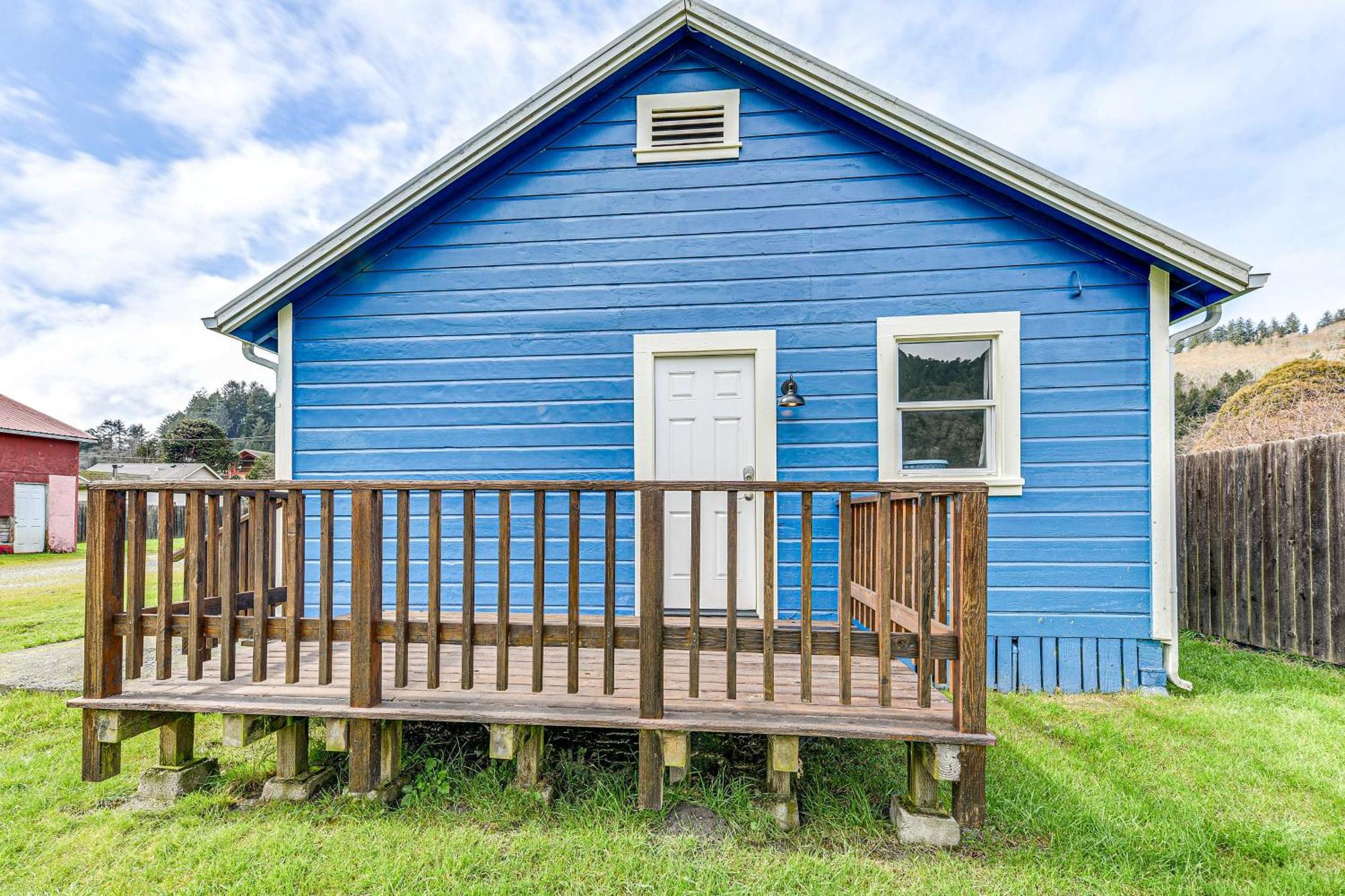 Cozy Norcal Cottage 2 Mi To Redwoods And Beaches! Orick Extérieur photo