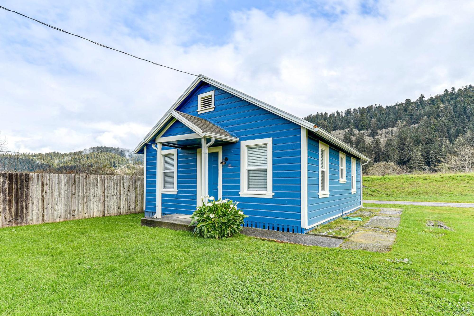 Cozy Norcal Cottage 2 Mi To Redwoods And Beaches! Orick Extérieur photo